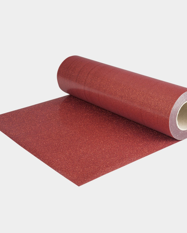 Feuille Flex Pailletée Rouge - Maison Klem